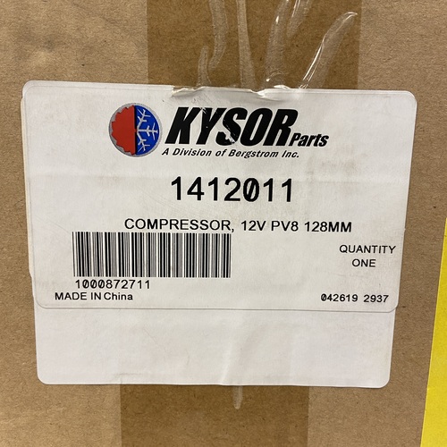 Kysor 1412011 Compressor w/ Clutch, A/C (Genuine) - Image 2