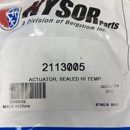 Kysor 2113005 Electric Heater Actuator 12V 2 Pin - Image 2