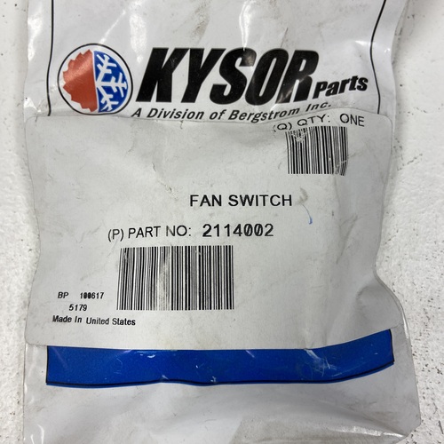Kysor 2114002 Blower Fan Toggle Switch, 5-Terminal SPST Lever Type - Image 2