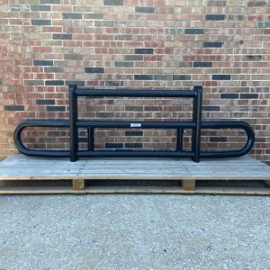 Freightliner Cascadia Grille Guard, Black Powder Coated w/ Bracket Kit(2008 - 2016)