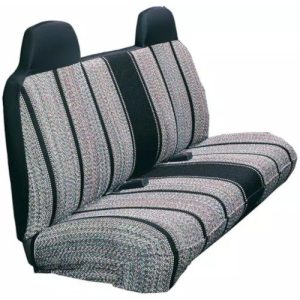 Saddleman 02252-01 Saddleblanket Black Seat Cover, Bench Seat, Universal