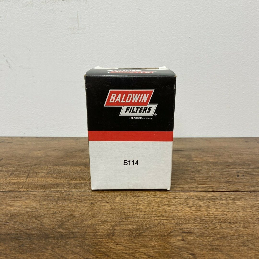 Baldwin B114 Oil Filter, Spin On Lube Filter (Genuine) - Image 2