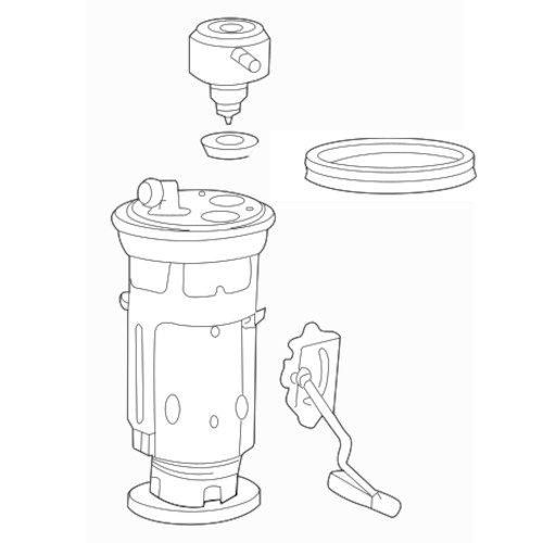 Mopar 05014789AD Fuel Pump Module Kit (Genuine)