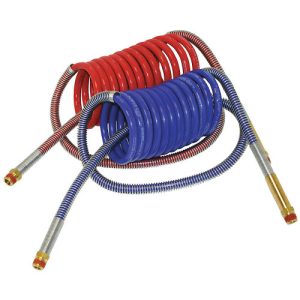 Phillips 11-5400 Air Brake Coil Set, POLAR AIR, 15' w/40" Lead, Red & Blue Set