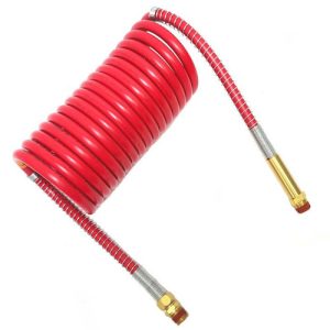 Phillips 11-5401 Air Brake Coil, POLAR AIR, 15 ft., Red, Emergency Coil only, 40" Lead