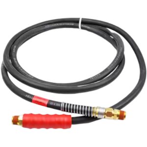 Phillips 11-8110 Air Line, Straight, Rubber, Black, 12 ft., Red (Emergency) Grip