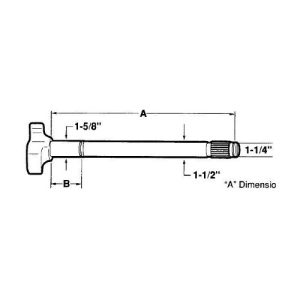 Automann 123.282608.02 Camshaft RH (Genuine)