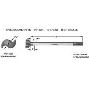 Automann 124.102412.02 Camshaft RH (Genuine)