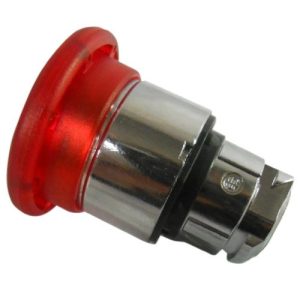 McNeilus 1340617 Push/Pull Switch, Red, Mushroom