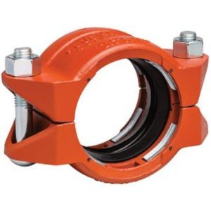 Victaulic Roust-A-Bout 3" Coupling w/ Gasket, Style 99, Plain End