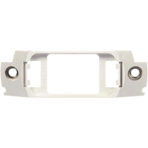 Truck-Lite 15727 Rail Mount, 15 Series Lights, Used In Rectangular Shape Lights, White ABS