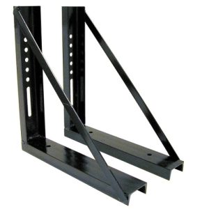 Buyers Products 1701015 Mounting Bracket, Welded Black Steel, 24"x24"