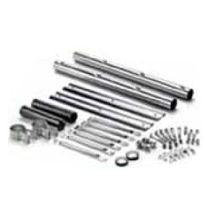 Fleetline 1800 15KSS Full Tandem Fender Mount Kit, Stainless Round Tube Bracket