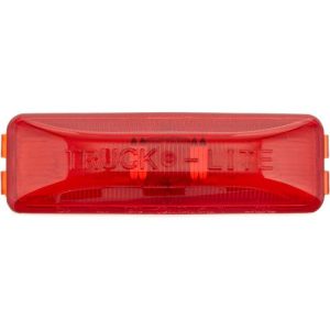 Truck-Lite 19200R Marker Light, 19 Series, Base Mount, Incandescent, Red Rectangular, 2 Bulb, 12 Volt