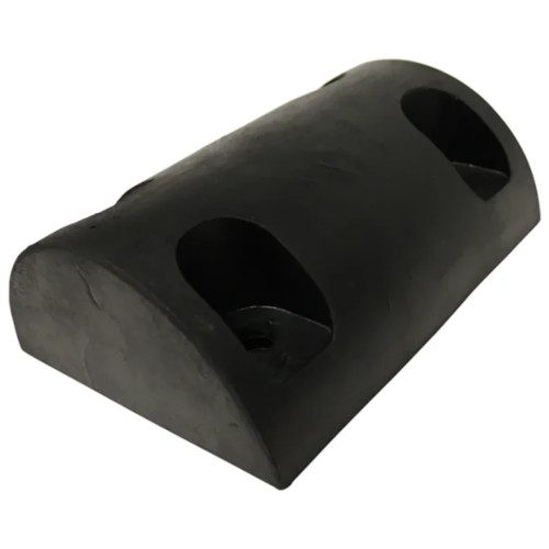 8"x6" Dock Bumper Load Pad, 1/2 Moon (Heil 206-8235)