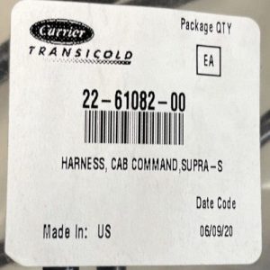 Carrier Transicold 22-61082-00 Display Harness, Supra S