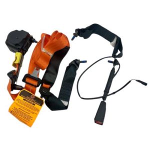 Volvo 23240853 Seat Belt Kit, Orange w/Switch & Adjuster