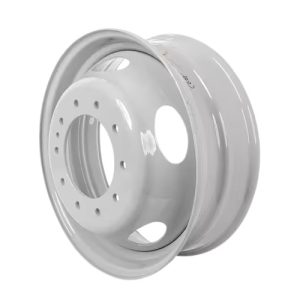 Accuride 29884PKGRY21 Steel Wheel, Tubeless, 19.5"x6" Grey, 10 Holes