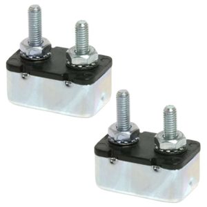 Cole Hersee 30056-10 Circuit Breaker(2 Pack), Type I Snap-In