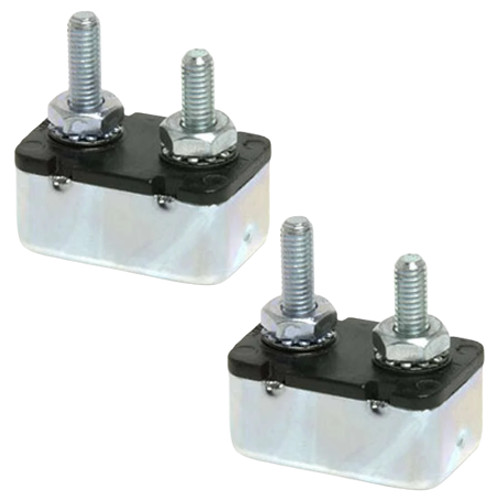 Cole Hersee 30056-10 Circuit Breaker(2 Pack), Type I Snap-In