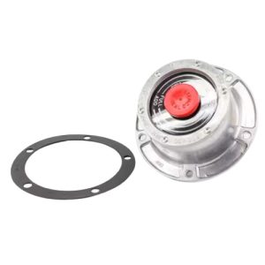 Stemco 343-4013 Hub Cap w/Plug, 5 Hole