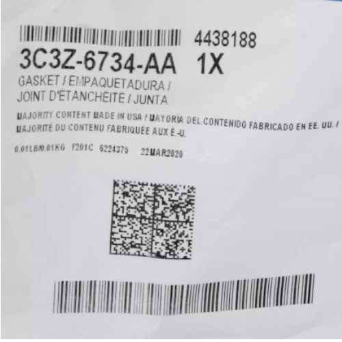 Ford 3C3Z-6734-AA Gasket, Drain Plug Washer (Genuine) - Image 2