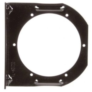 Truck-Lite 40720 Bracket Mount, 40 Series, 4 in Diameter Lights, Used In Round Shape Lights, Black Steel