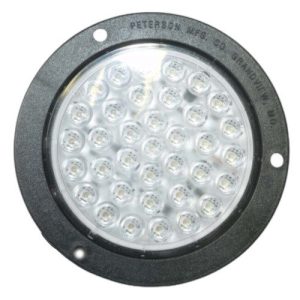 Peterson 4178CR Clear Red Stop & Tail Light 4" LED