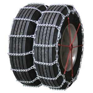Quality Chain 4245QC Tire Chains, Dual Triple Highway Service Cam Style