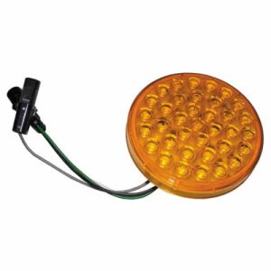 Peterson 4258A-1 Strobe & Rear Turn Signal w/ Sync, Piranha Round LED