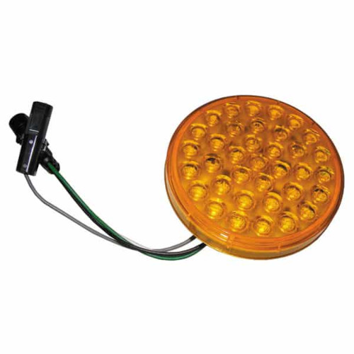 Peterson 4258A-1 Strobe & Rear Turn Signal w/ Sync, Piranha Round LED