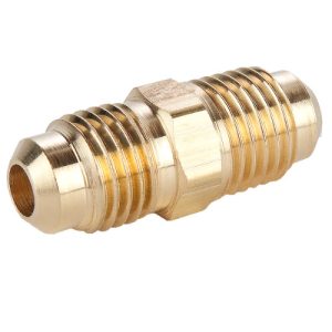Parker 42F-12 Male Union Brass 45° Flare Fittings