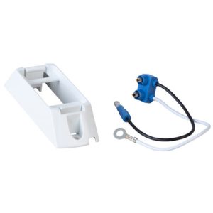 Grote 43380 Mount Bracket, Header, White w/Single-Seal Pigtail