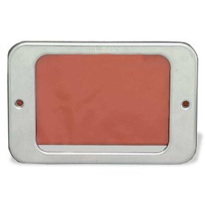 Grote 43424 Permit Holder, Aluminum w/Vinyl Pouch