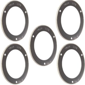 Truck-Lite 44705 Flange Cover, 4" Stainless Steel Silver (4 Pack)