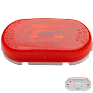 Grote 45932 Clearance Marker Light, Red, Two Bulb (Genuine)