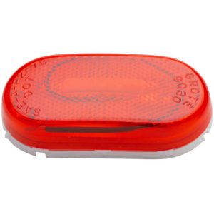 Grote 46712 Oval Clearance Marker Light, Single Bulb, Built In Reflector
