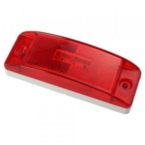 Grote 47072 Clearance Marker, SuperNova Sealed Turtleback II LED, Red