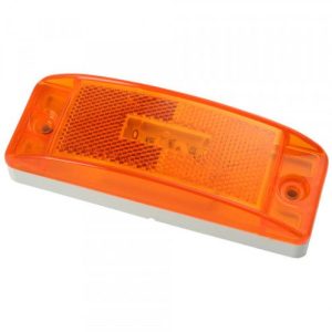 Grote 47073 Clearance Marker, SuperNova Sealed Turtleback II LED, Amber