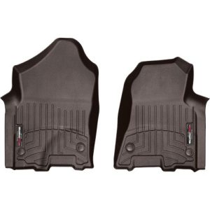 WeatherTech 4714281 Front FloorLiner for 2019-2024 Dodge Ram 1500, Cocoa