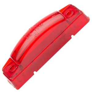 Grote 49252 Clearance Marker Lights, SuperNova, Red 3" Center Thin-Line Dual Intensity LED