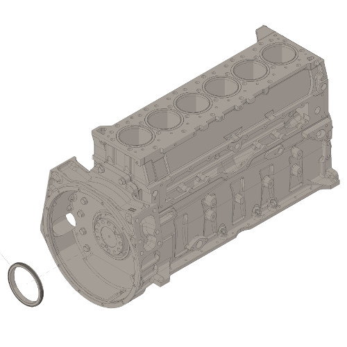 Cummins 4965569 Crankshaft Seal & Spacer Kit (Genuine) - Image 2