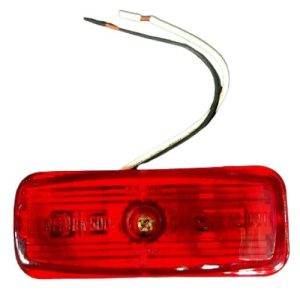 Weldon 5000-1406-10 Clearance Marker Light, Red, 2 Wires, 5000 Series