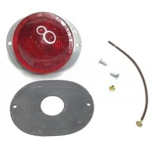 Betts 500052 Clear Marker, Red, Shallow B-50V w/Ground Strap