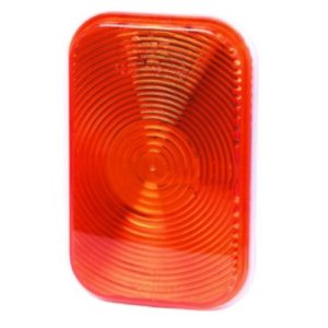 Grote 52203 Stop/Tail/Turn Light, Amber, Rectangular