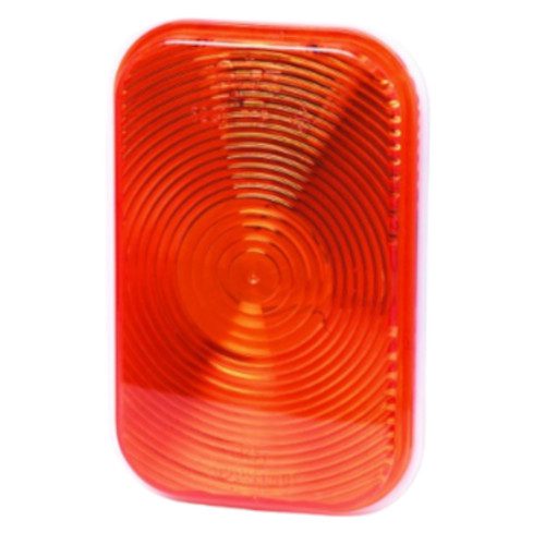 Grote 52203 Stop/Tail/Turn Light, Amber, Rectangular