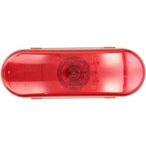 Grote 52892 Stop/Turn/Tail Light Red Oval, Torsion Mount III