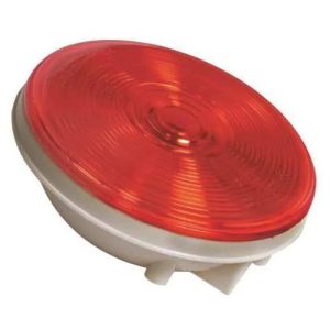 Grote 52922 Red 4" Round Economy Stop/Turn/Tail