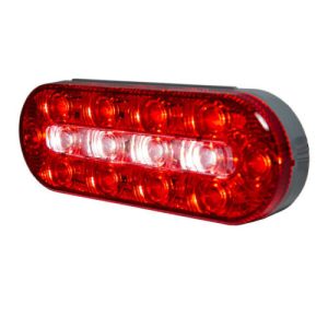 Buyers Product 5626130 6 Inch Oval LED Combination Stop/Turn/Tail And Backup Light
