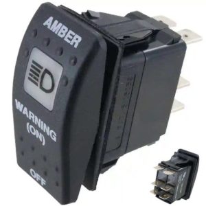 Cole Hersee 58326-11 Switch Warning Lights, On/Off